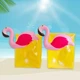 Дитячі нарукавники для плавання Mr.Flamingo двокамерні надувні 3D-нарукавники з об'ємним Фламінго для купання в басейні / морі, жовтий (103130597) - зображення 2