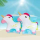 Детские нарукавники для плавания Magic Unicorn двухкамерные надувные 3D-нарукавники с объёмным Единорогом для купания в бассейне / море, белый (103130479) - изображение 2