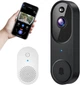 Wi-Fi Smart Door Bell с беспроводной камерой с обнаружением движения Черный - изображение 1