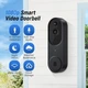 Wi-Fi Smart Door Bell с беспроводной камерой с обнаружением движения Черный - изображение 2