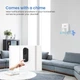Wi-Fi Smart Door Bell с беспроводной камерой с обнаружением движения Черный - изображение 8