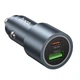 Зарядний автомобільний Hoco Z60 USB/Type-C PD30W+QC3.0 швидка зарядка для телефону Samsung/Xiaomi/Huawei/Meizu/iPhone/iPad/iPod Сірий - зображення 1