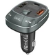 Автомобільний FM-трансмітер Vention PD 54W 2USB 1Type-C (C+A+A) LED/USB Flash/Bluetooth Black (FFLB0) - зображення 1