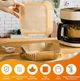 Великі пергаментні форми для аерогрилю XL ! 20 (23)х4.5 см, 5 штук в упаковці (серветки, вкладиші) - зображення 10