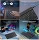 Bluetooth клавіатура для планшета, телефону, ПК з акумулятором та у подарунок російська розкладка EMA-0047-01 - зображення 3