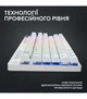Клавiатура бездротова Logitech G PRO X TKL Lightspeed White Tactile (920-012148) - зображення 2