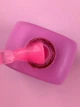 Матовое топовое покрытие LunaMoon Top Matte Sand Peach Pink без липкого слоя для гель-лака 13 мл - изображение 2