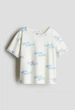 Футболка белая Club Du Soleil H&M 122-128см (400010388) - изображение 1