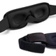 Маска на очі для сну та відпочинку з дихаючим ефектом 3D Sleep Eye Чорна - зображення 10
