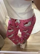 Легкие пижамные штаны с принтом Hello Kitty, розовые, тонкие, летние, L (10469) - изображение 3