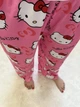 Легкие пижамные штаны с принтом Hello Kitty, розовые, тонкие, летние, L (10469) - изображение 10