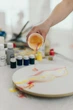 "Семейный 2 в 1" – подарочный набор для творчества Fluid Art (жидкий акрил) 2 основы 30 см - изображение 7