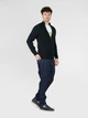 Кофта мужская Arber Zipper-Cardigan N-Mtr-15 M10.34.02.431 XL Черная (ARB2800000166809) - изображение 4