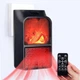 Портативный Керамический Обогреватель Камин Rovus Flame Heater Original 500W + Пульт ДУ LCD-дисплей Компактный Мини Тепловентилятор Дуйка - изображение 1