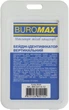 Набор бейджей-идентификаторов Buromax вертикальные 69x111 мм х 5 шт Белые (BM.5414-12) - изображение 1