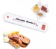 Вакууматор для продуктов машина для вакуумации и запайки пакетов Vacuum Sealer Белый - изображение 2