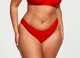 Жіночий купальник Victoria's Secret Brazilian Bikini Bottom Red M+M - изображение 3