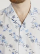 Рубашка хлопковая летняя мужская Arber Hawaii Shirt M04.05.01.321 42 Белая (ARB9100028950002) - изображение 3