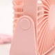 Вентилятор TOPK K52 USB, 8.5cm, 3 скорости, USB 5V 1m, 5W, 360град. pink - изображение 6