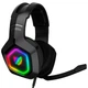 Ігрові дротові навушники Onikuma K10 з мікрофоном та LED RGB підсвічуванням геймерська гарнітура Black - зображення 5
