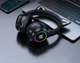 Ігрові бездротові навушники Onikuma B90 Gaming CAT з LED RGB підсвічуванням Black - зображення 6