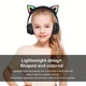 Ігрові бездротові навушники Onikuma B90 Gaming CAT з LED RGB підсвічуванням Black - зображення 14