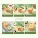 Круглая форма для мороженого ICE CREAM MOLD на 8 порций оранжевый - изображение 5