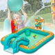 Надувной игровой центр с басейном фонтанчиком и горкой Bestway 53164 - изображение 4