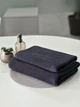 Комплект махрових рушників Ideal Textile 50х90 та 70х140 см 450 г\м2 графітовий - зображення 2
