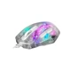 Дротова комп'ютерна миша MARVO MISTIC 40 Programmable Wired Mouse M413, 1200-7200DPI, USB, 1.5m, transparent - зображення 4