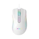 Дротова ігрова миша XTRIKE ME programmable GM-314 WH wired mouse, 800-7200 6 step dpi, USB, 1.5m, white - зображення 1