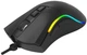 Проводная игровая мышь XTRIKE ME GM-226 gaming mouse RGB, 1200-7200 4 step DPI, USB, 1.5m, black - изображение 4