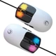 Дротова ігрова миша MARVO Wired Programmable Gaming Mouse M727, 1200-12400dpi, USB, 1.5m, white - зображення 6
