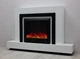 Электрический камин Fireplace Craftsman Tokado White Bluetooth звук потрескивания дров (10080122) - изображение 5