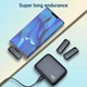 Двойной беспроводной петличный микрофон Basix Lavalier K10 Type-C с шумоподавлением и зарядным кейсом - изображение 7