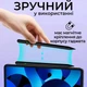 Стилус для планшета телефона айпада ручка стилус с LED дисплеем Pencil Active Pro для айфона iOS iPhone iPad и Android сенсорный активный пенсионный карандаш pen универсальный цифровой адаптивный без блютуз + 2 наконечника и кабель в подарок - изображение 4