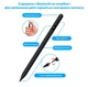 Стилус для планшета телефона айпада ручка стилус с LED дисплеем Pencil Active Pro для айфона iOS iPhone iPad и Android сенсорный активный пенсионный карандаш pen универсальный цифровой адаптивный без блютуз + 2 наконечника и кабель в подарок - изображение 7