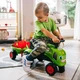 Дитячий трактор каталка Falk Baby з причепом Claas 212C дитяча лопатка грабельки толокар для малюків від 1 року машинка каталка толокар машинка дитяча для катання - изображение 2