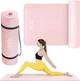 Коврик (мат) спортивный 4FIZJO NBR 180 x 60 x 1 см для йоги и фитнеса Pink (P-5907739317001) - изображение 1