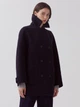 Пальто осеннее женское Uniqlo 486476125 XL Синее ( 1159828521) - изображение 4