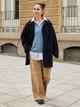 Пальто осеннее женское Uniqlo 486476125 XL Синее ( 1159828521) - изображение 11