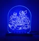 3D світильник-нічник Zayaka Підземелья смакоти Аніме Dungeon Meshi RGB 15 кольорів 2955 - зображення 2