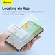 GPS трекер, поисковый трекер, брелок Baseus T2 Pro Smart Device Tracker Android/iOS белый (FMTP000002) - изображение 12