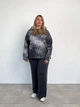 Свитшот женский вязаный ART KNIT графитовый Vibe, XL 035886 - изображение 10