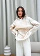 Свитшот женский вязаный ART KNIT молочный Vibe, XL 035874 - изображение 8