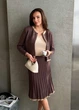 Жакет вязаный женский ART KNIT Gabriel шоколад, XL 038606 - изображение 5