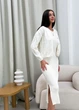 Кардиган женский ART KNIT ажурный молочный, L 035648 - изображение 8