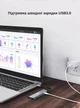 Док-станция XON SmartHub 6 в 1 (HDMI, SD/TF, Type-C, USB3.0, USB2.0) Серый (UHCHP062312G 5160) - изображение 3