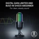 Микрофон геймерский Razer RZ19-05060100-R3M1 Seiren V3 Chroma, Uni, RGB, USB-A, 2м, чёрный - изображение 5