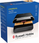 Сендвічмейкер Russell Hobbs, 750Вт, 1 пластина-сендвіч, корпус-пластик, чорний - зображення 11